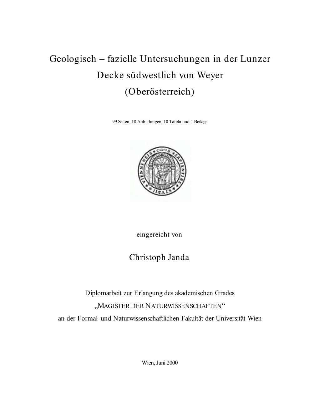 2.7 Opponitz Formation [Lipold - 1865]