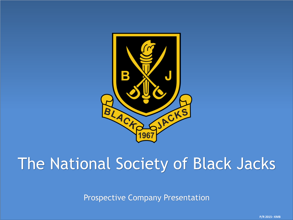 Blackjacksinformationalbrief