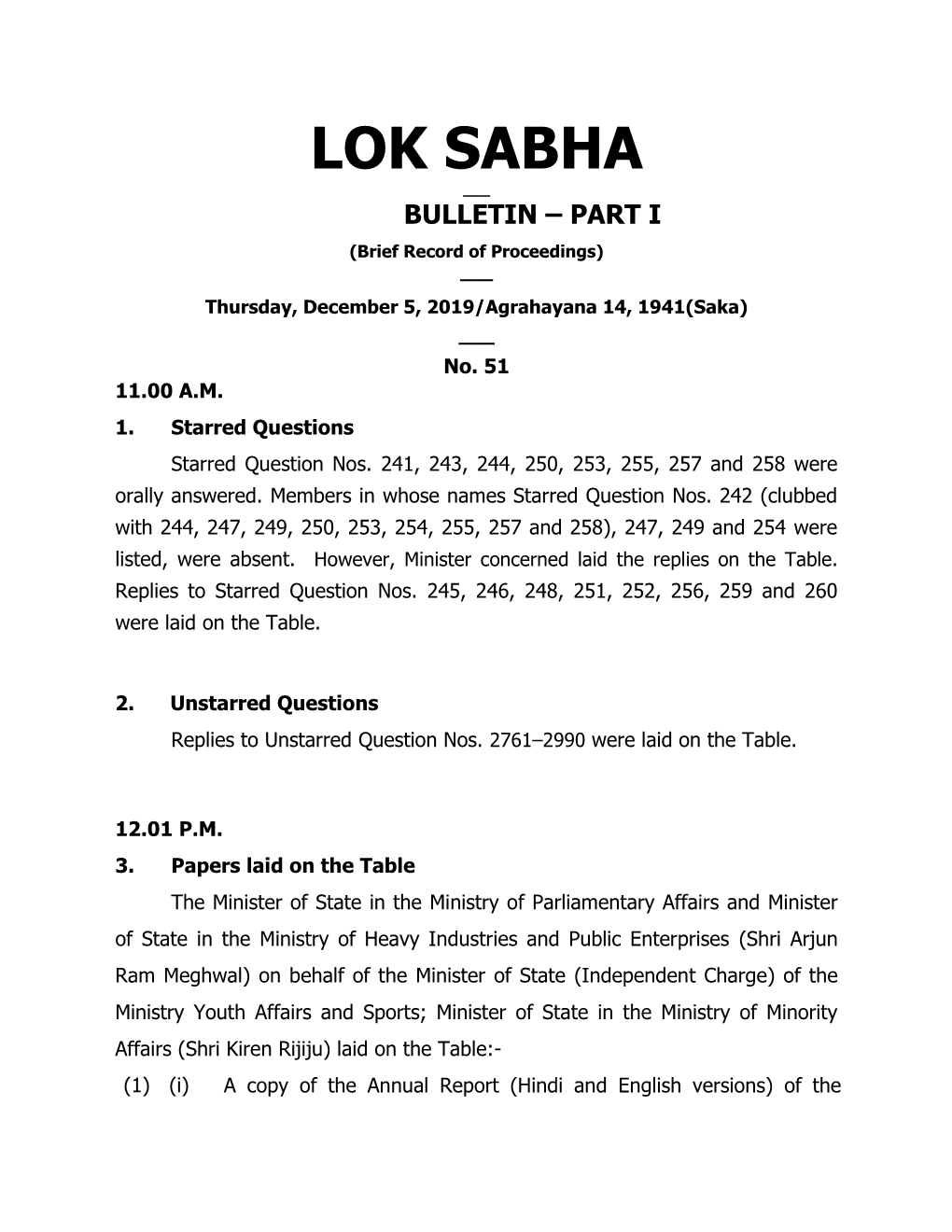 Lok Sabha Secretariat