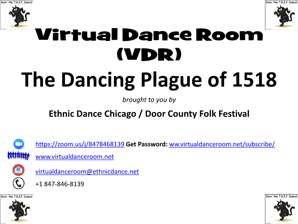 The Dancing Plague of 1518