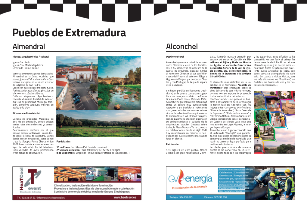Pueblos De Extremadura Almendral Alconchel