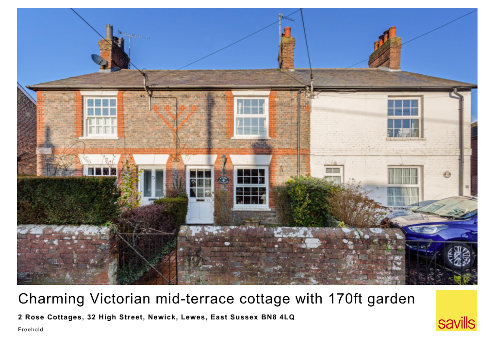 Charming Victorian Mid-Terrace Cottage with 170Ft Garden