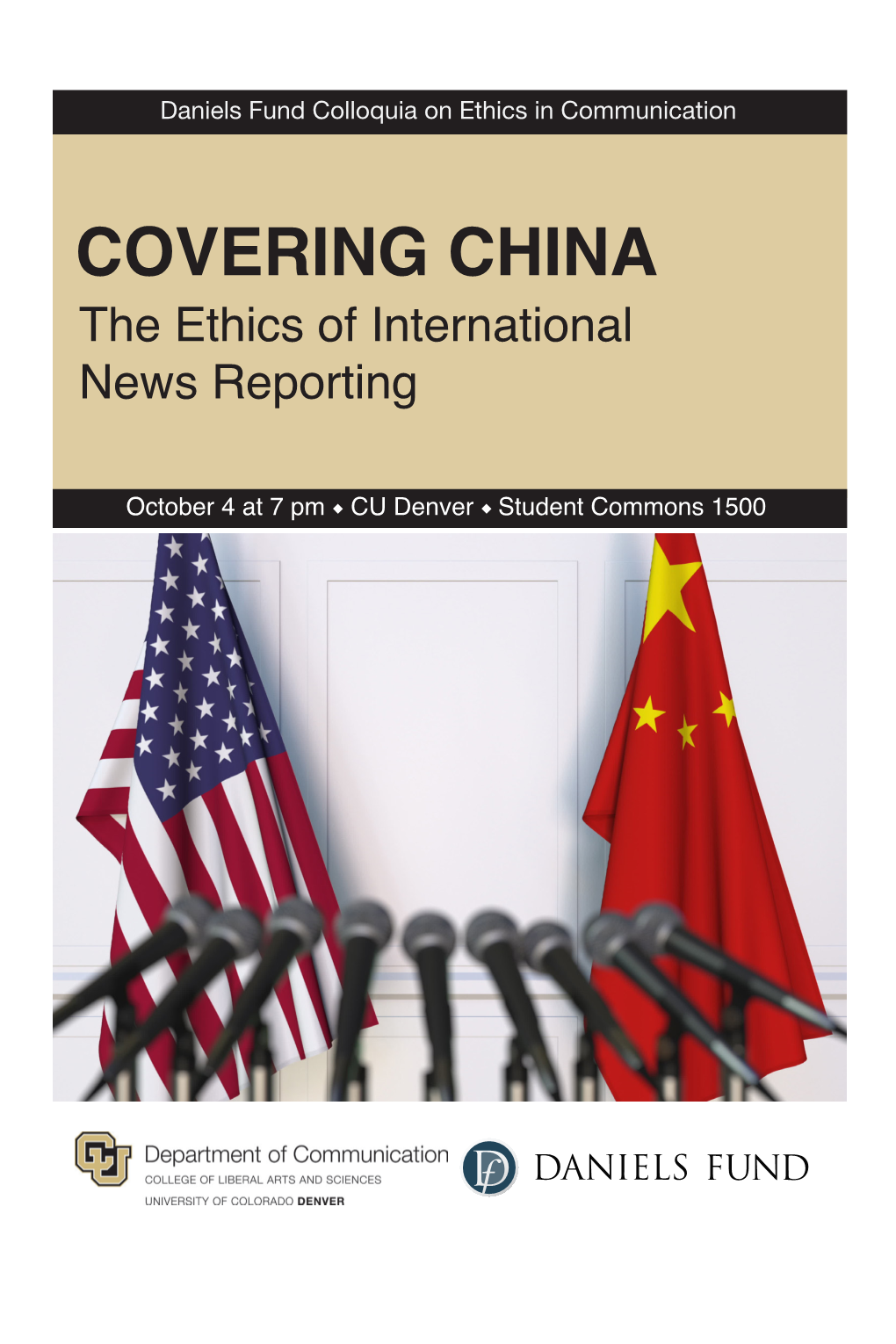 COVERING CHINA the Ethics of International News Reporting