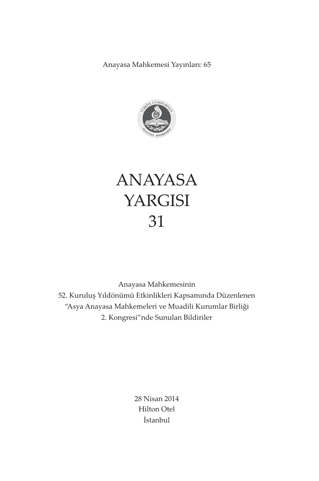 Anayasa Yargisi 31