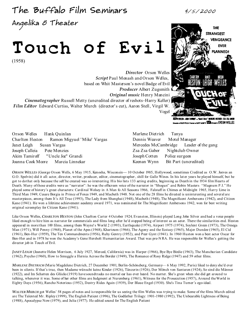 Touch of Evil (1958)