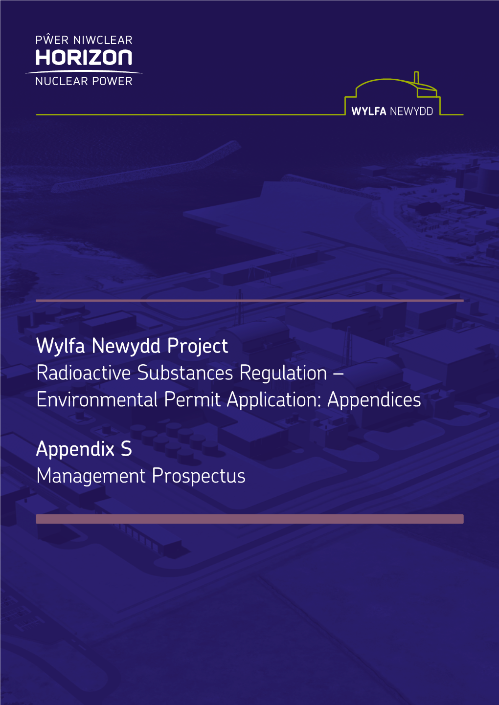 Management Prospectus Wylfa Newydd Project - Management Prospectus