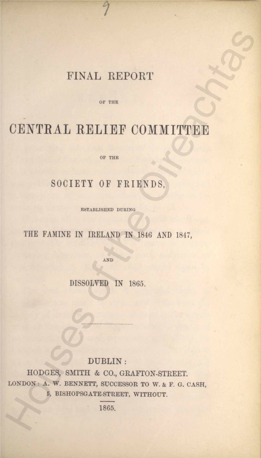 Central Relief Committee