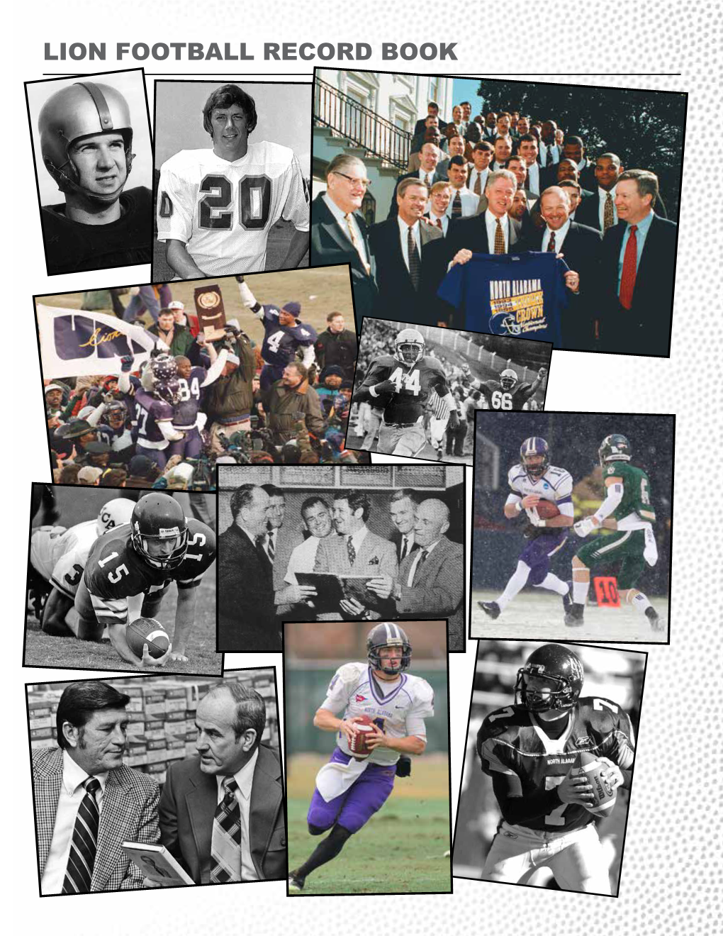 Lion Football Record Book Contents 2020 North Alabama Football Records