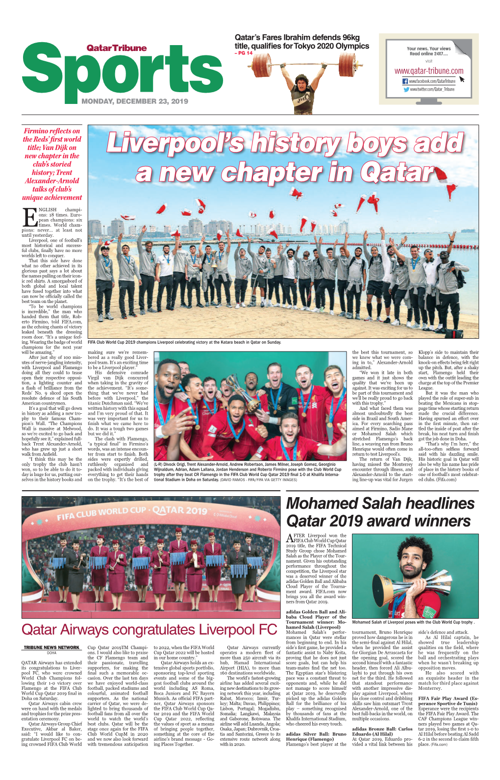 Liverpool's History Boys Add a New Chapter in Qatar