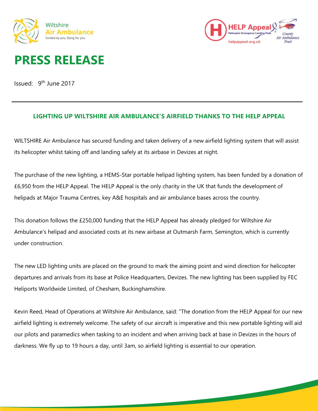 Press Release