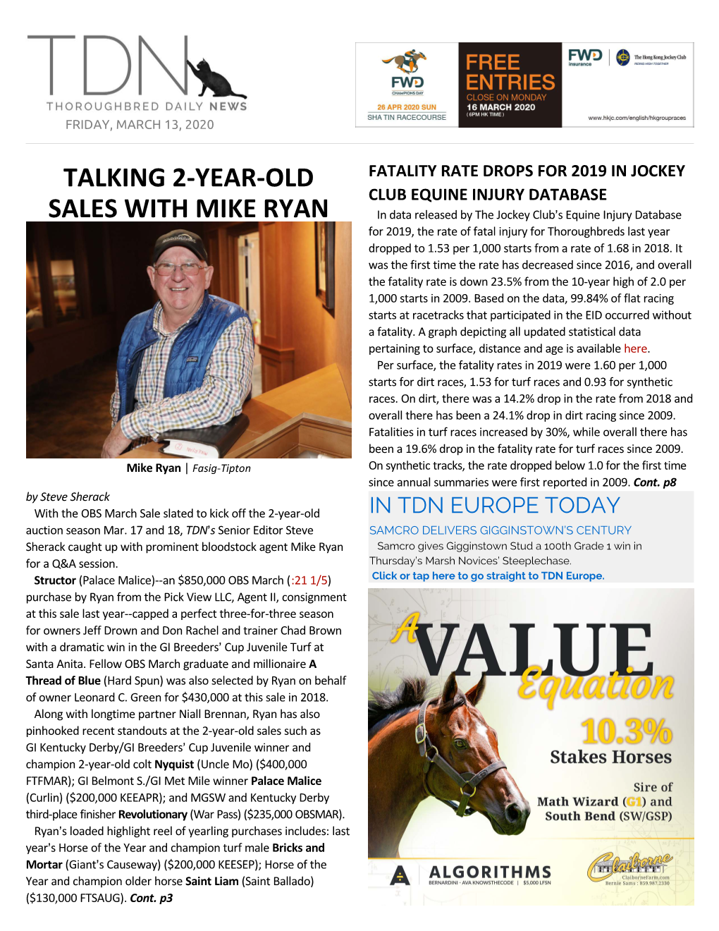 Talking 2-Year-Old Sales with Mike Ryan (Cont