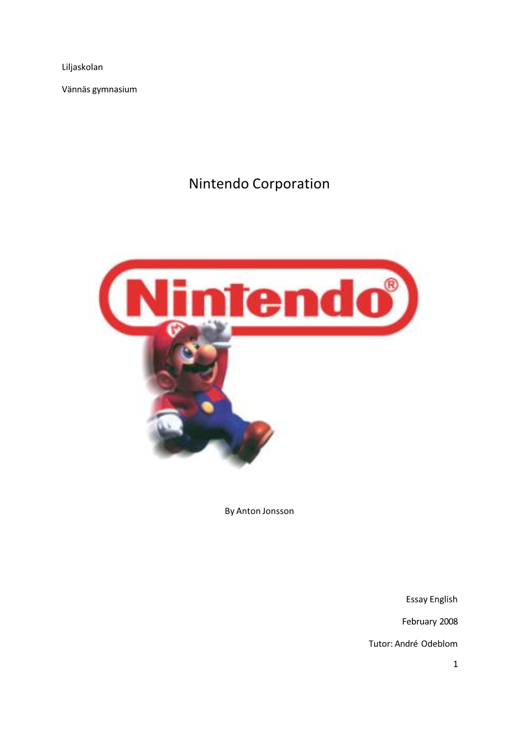 Nintendo Corporation