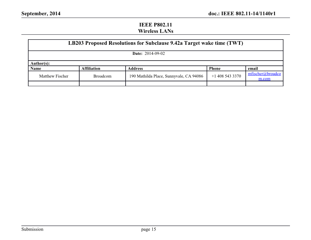 R1: Changes from Review During 2014/09/16 Session EVE