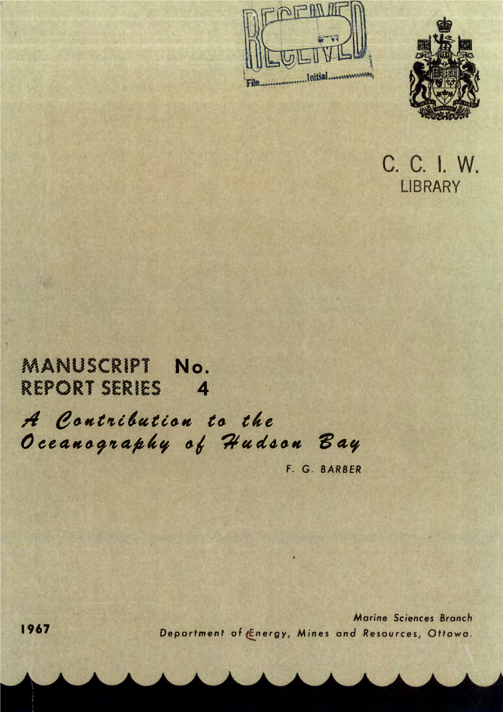 C. C. I. W. Library