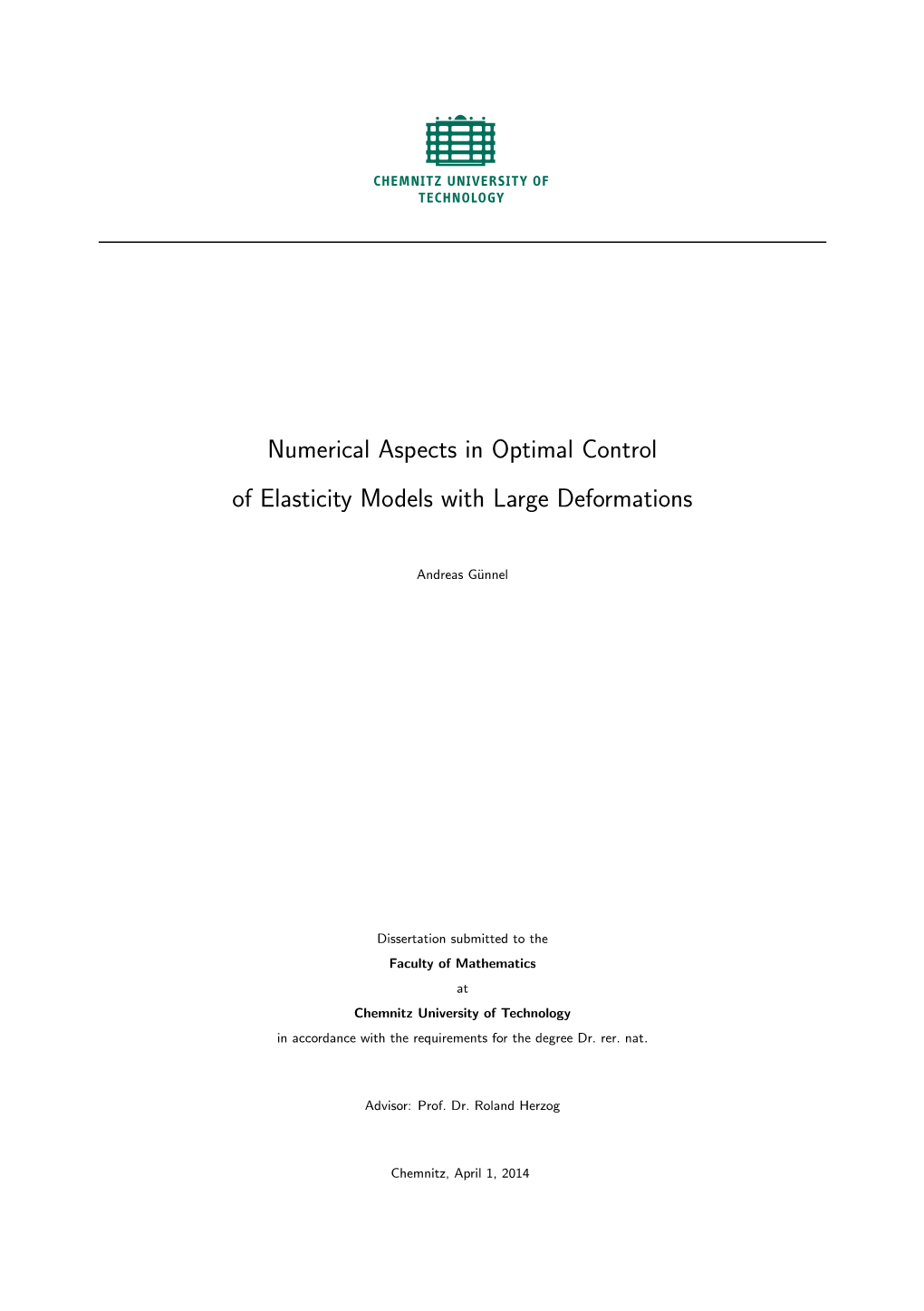 Numerical Aspects in Optimal Control of Elasticity Models with Large Deformations