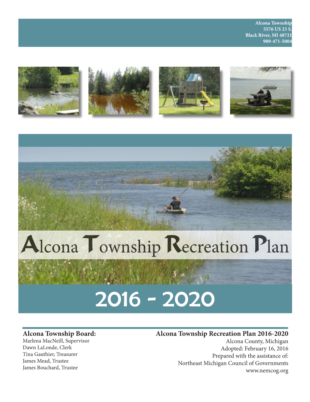 Alcona Township Recreation Plan