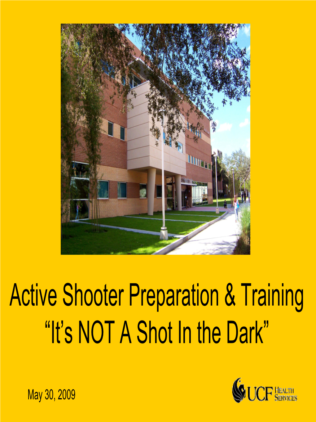 Active Shooter and Lockdown Training