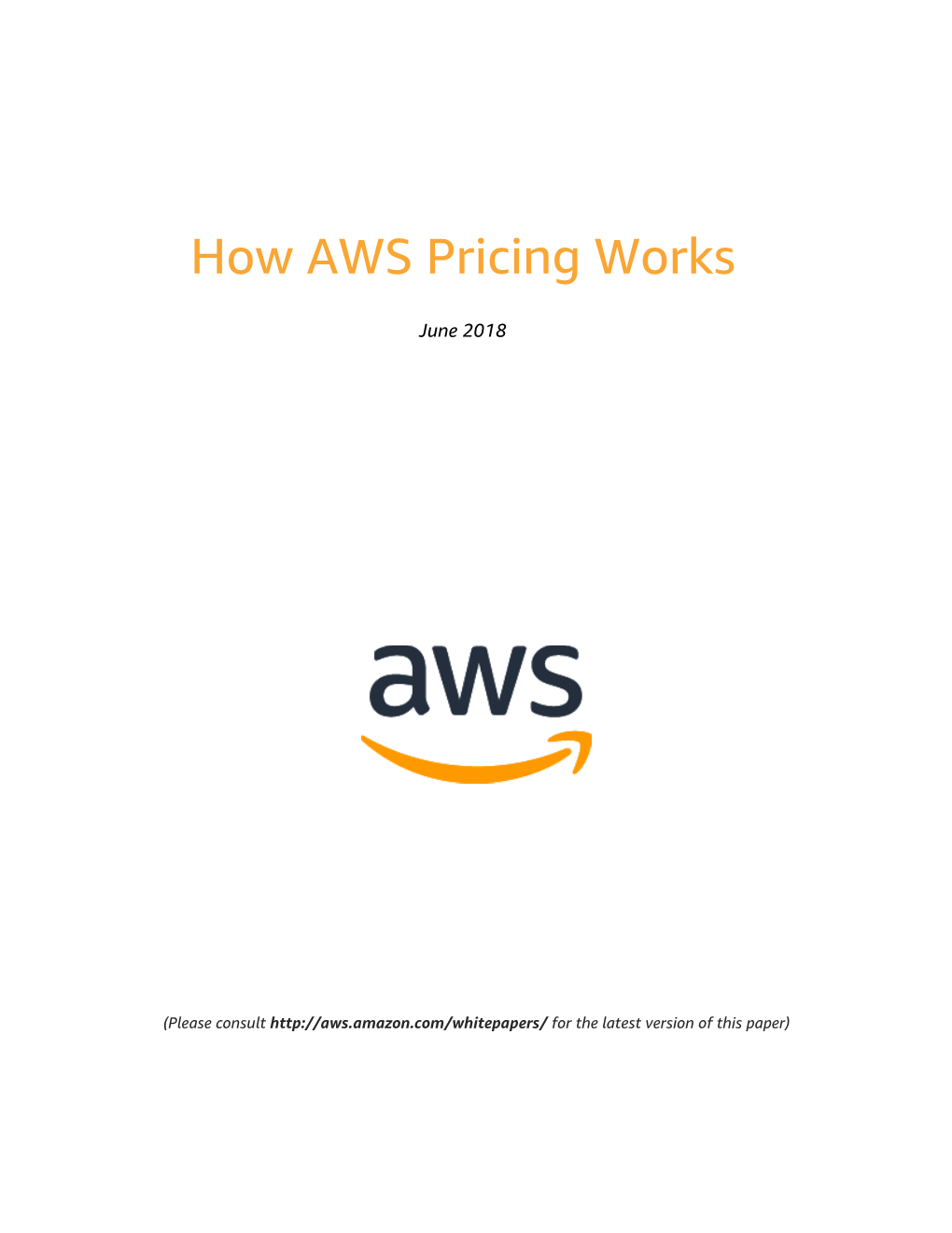 AWS Pricing Overview