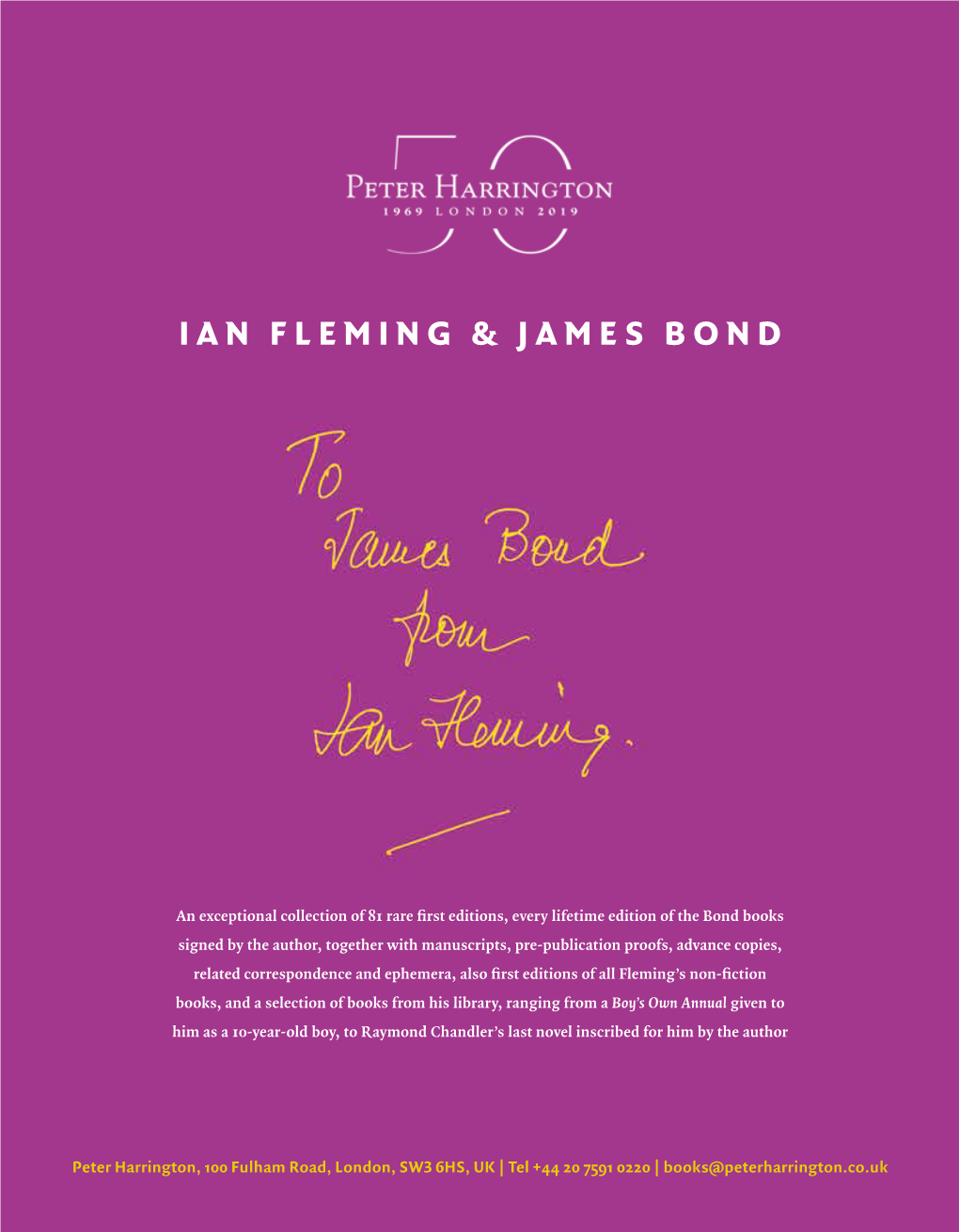 Ian Fleming & James Bond