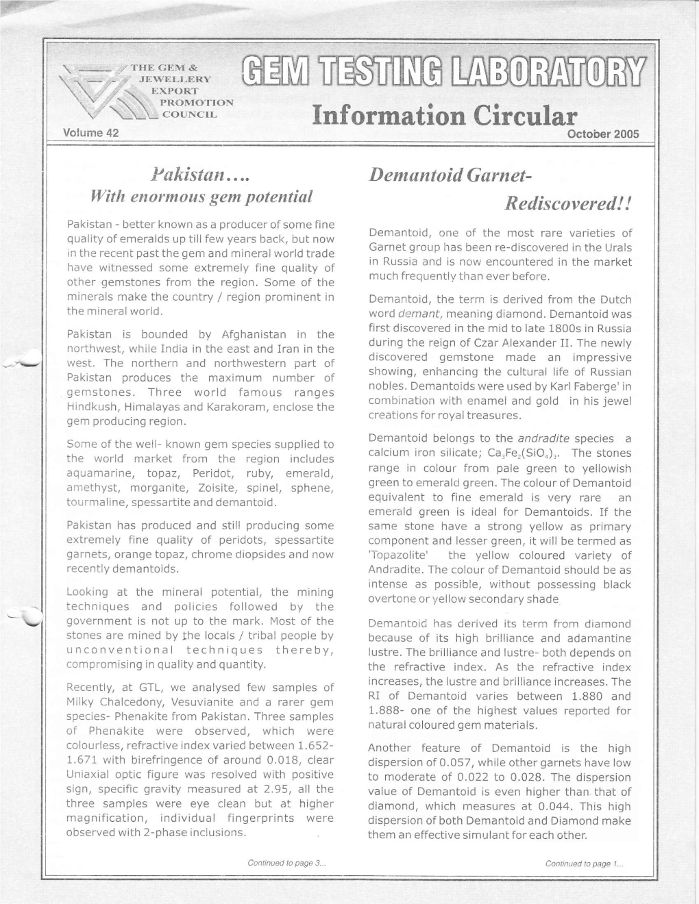 Information Circular