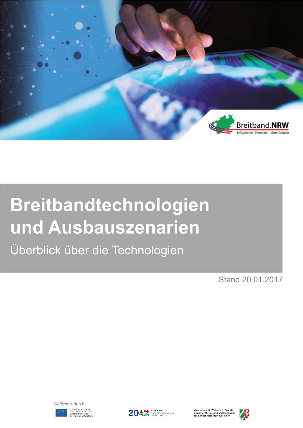 Breitbandtechnologien Und Ausbauszenarien