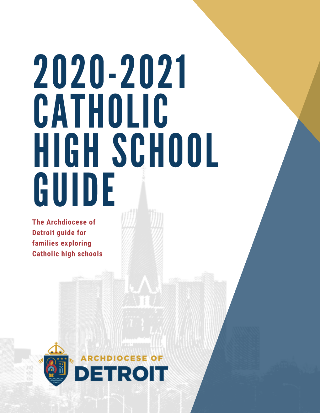 2020-2021 Catholic High School Guide