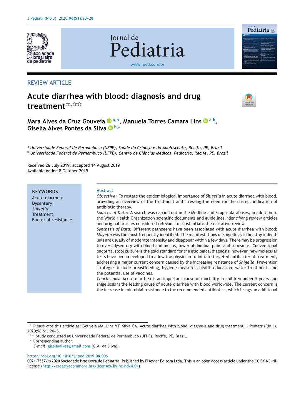 Acute Diarrhea with Blood: Diagnosis and Drug Treatmentଝ,ଝଝ