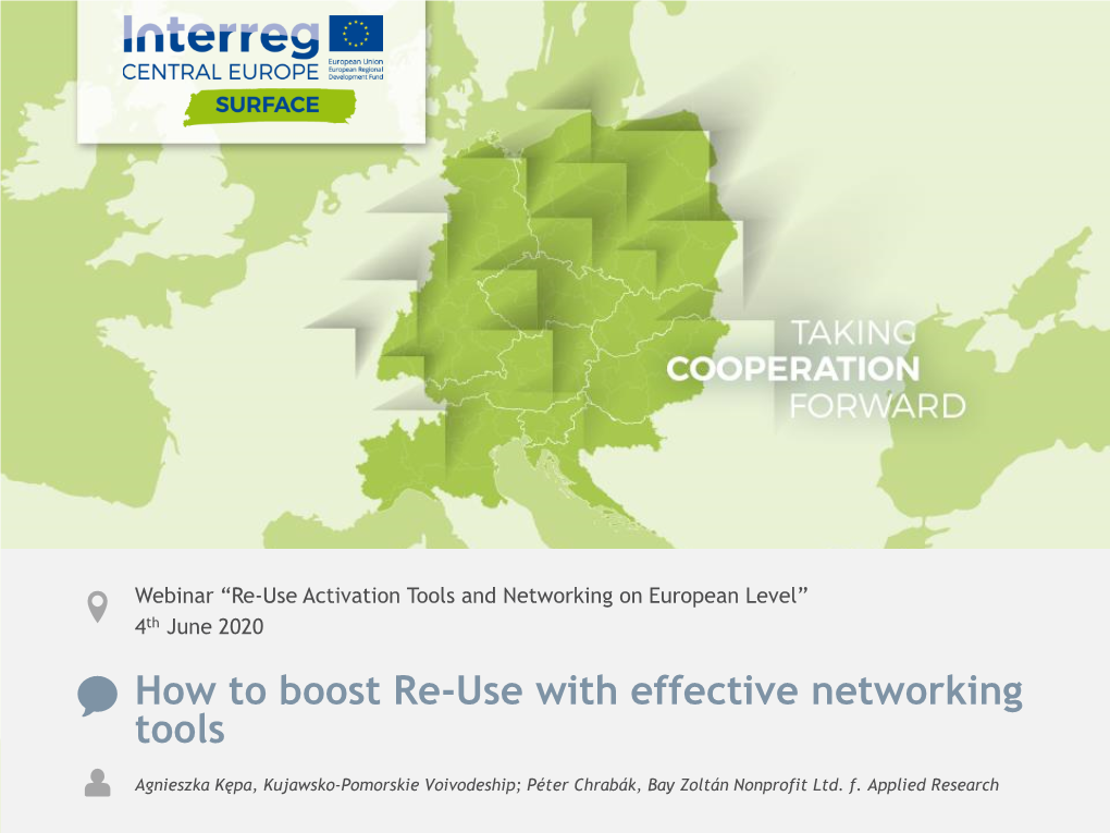 How to Boost Re-Use with Effective Networking Tools