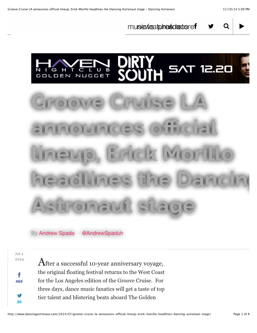 Dancing Astronaut Stage - Dancing Astronaut 12/10/14 5:09 PM