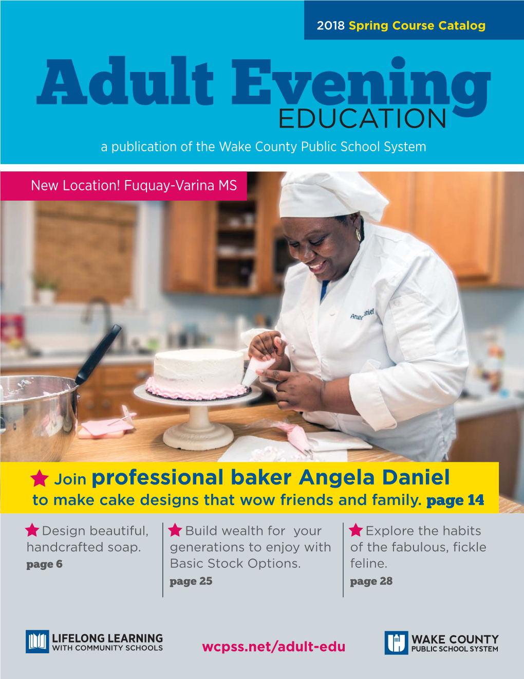 Adult Evening Education 2018 Spring 40 Pages Column Changes.Indd