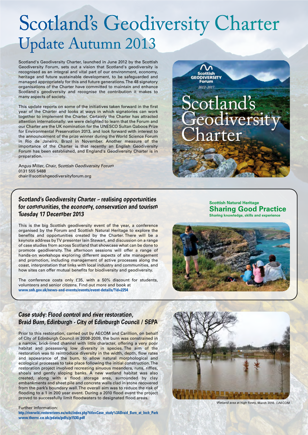 Scotland's Geodiversity Charter