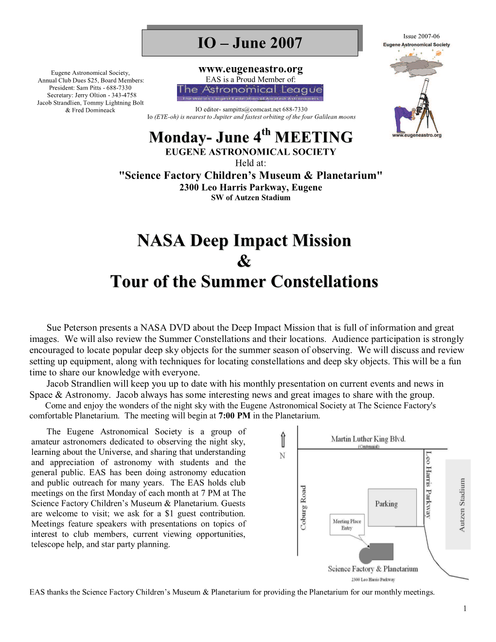 NASA Deep Impact Mission & Tour of The