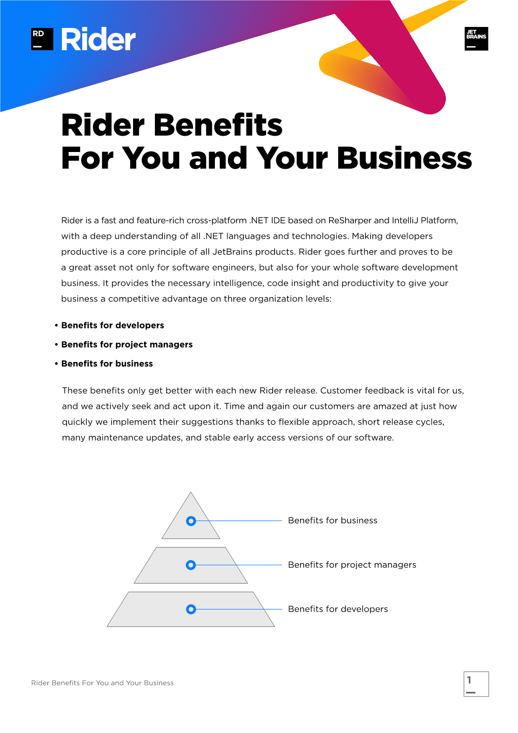 Rider Benefits for You and Your Business