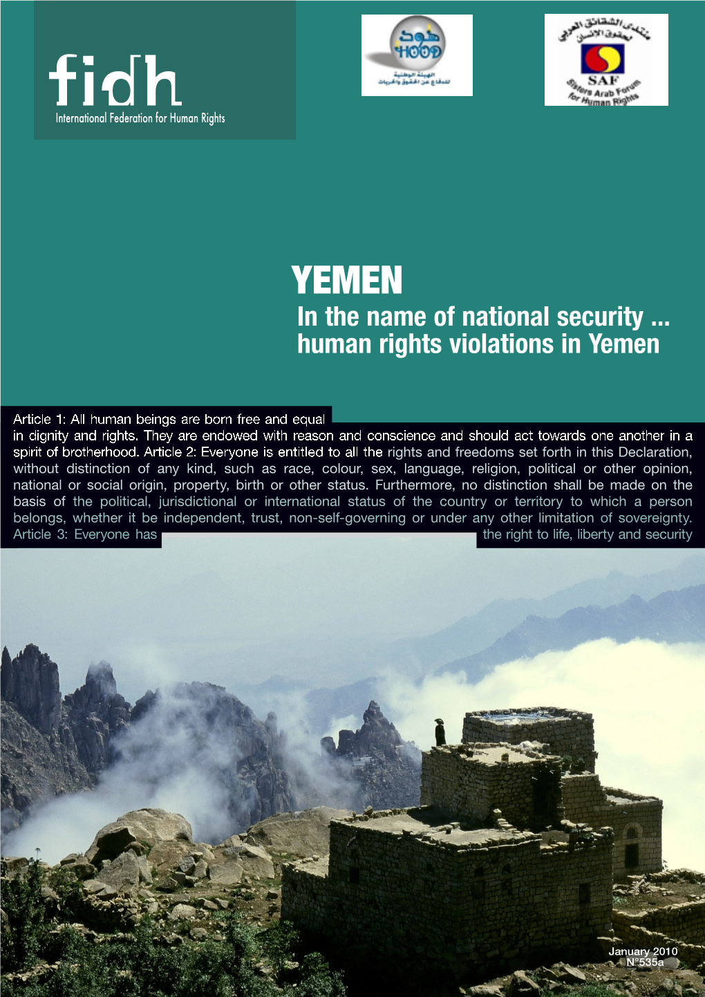YEMEN in the Name of National Security