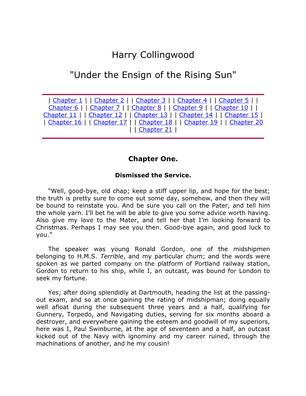 Under the Ensign of the Rising Sun, by Harry