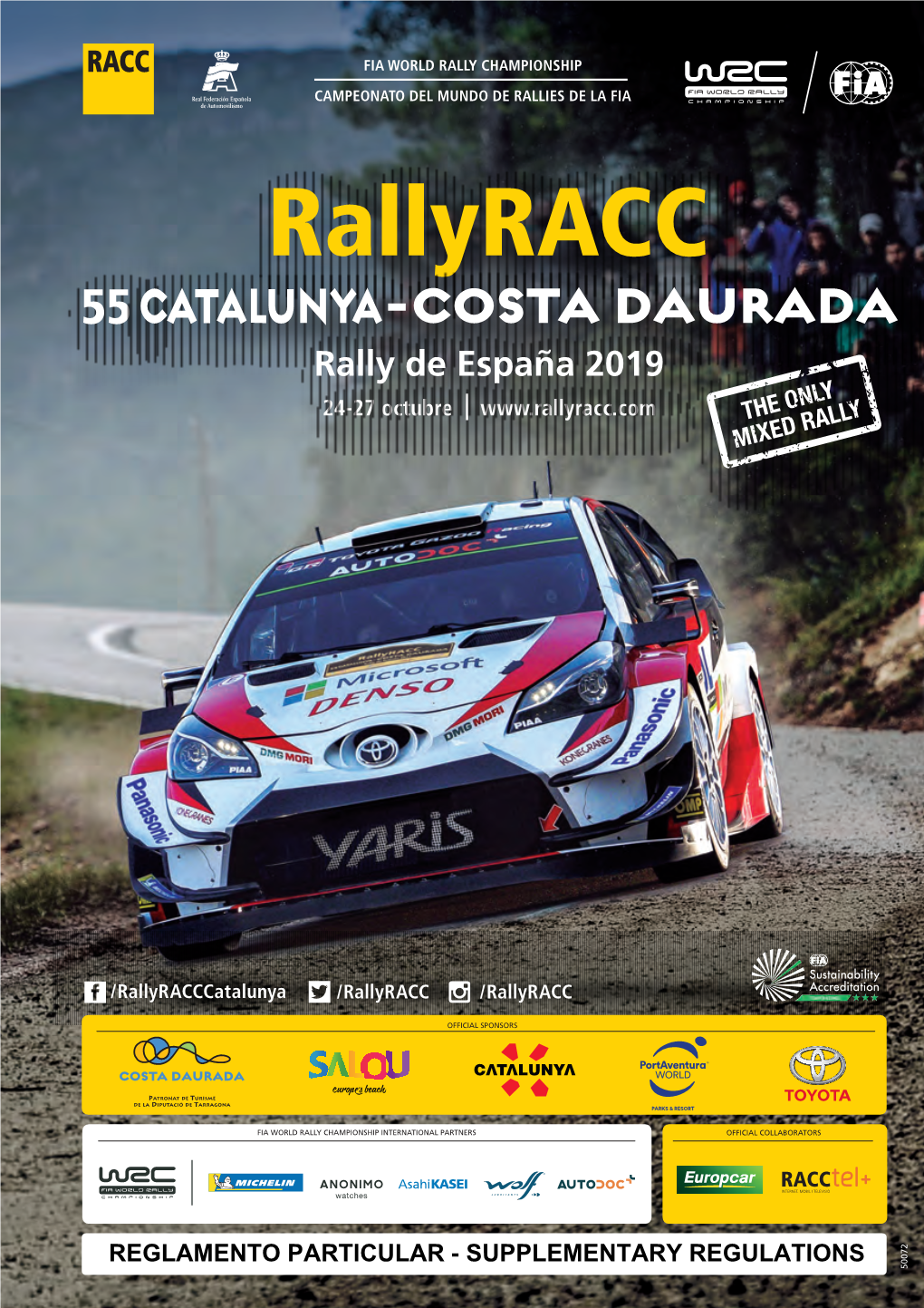 Rally De España 2019 REGULATIONS