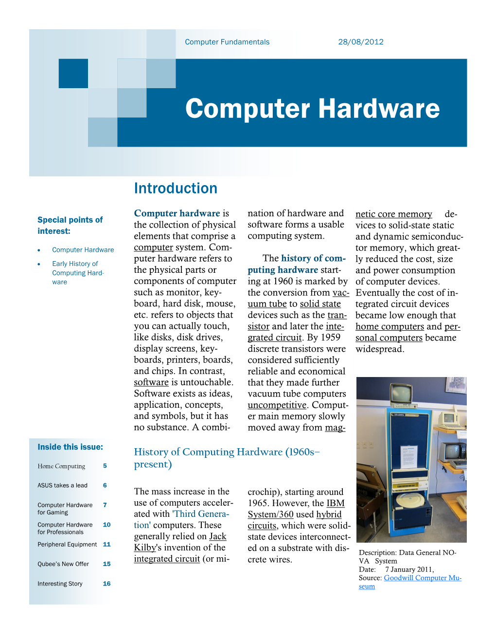 Computer Hardware