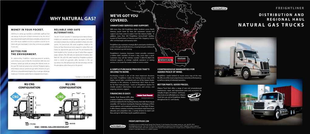 Why Natural Gas? Natural Gas Trucks