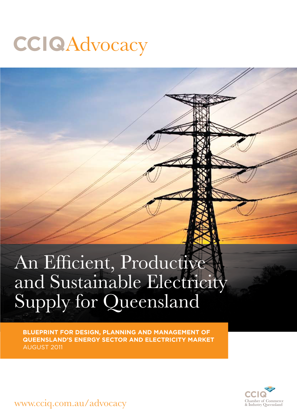 An Efficient, Productive and Sustainable Electricity Supply for Queensland