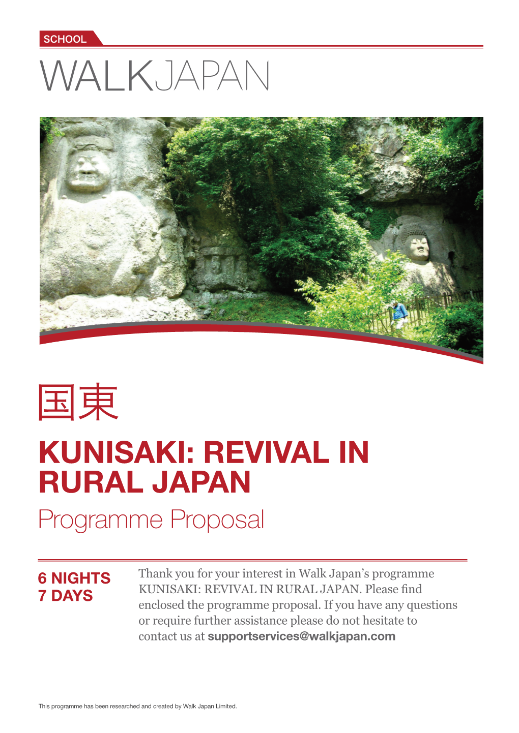 KUNISAKI: REVIVAL in RURAL JAPAN Programme Proposal