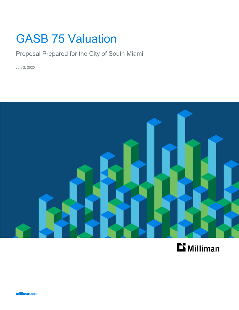GASB 75 Valuation Proposal Prepared for the City of South Miami