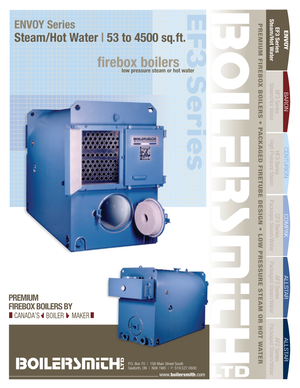 Firebox Boilers Low Pressure Steam Or Hot Water