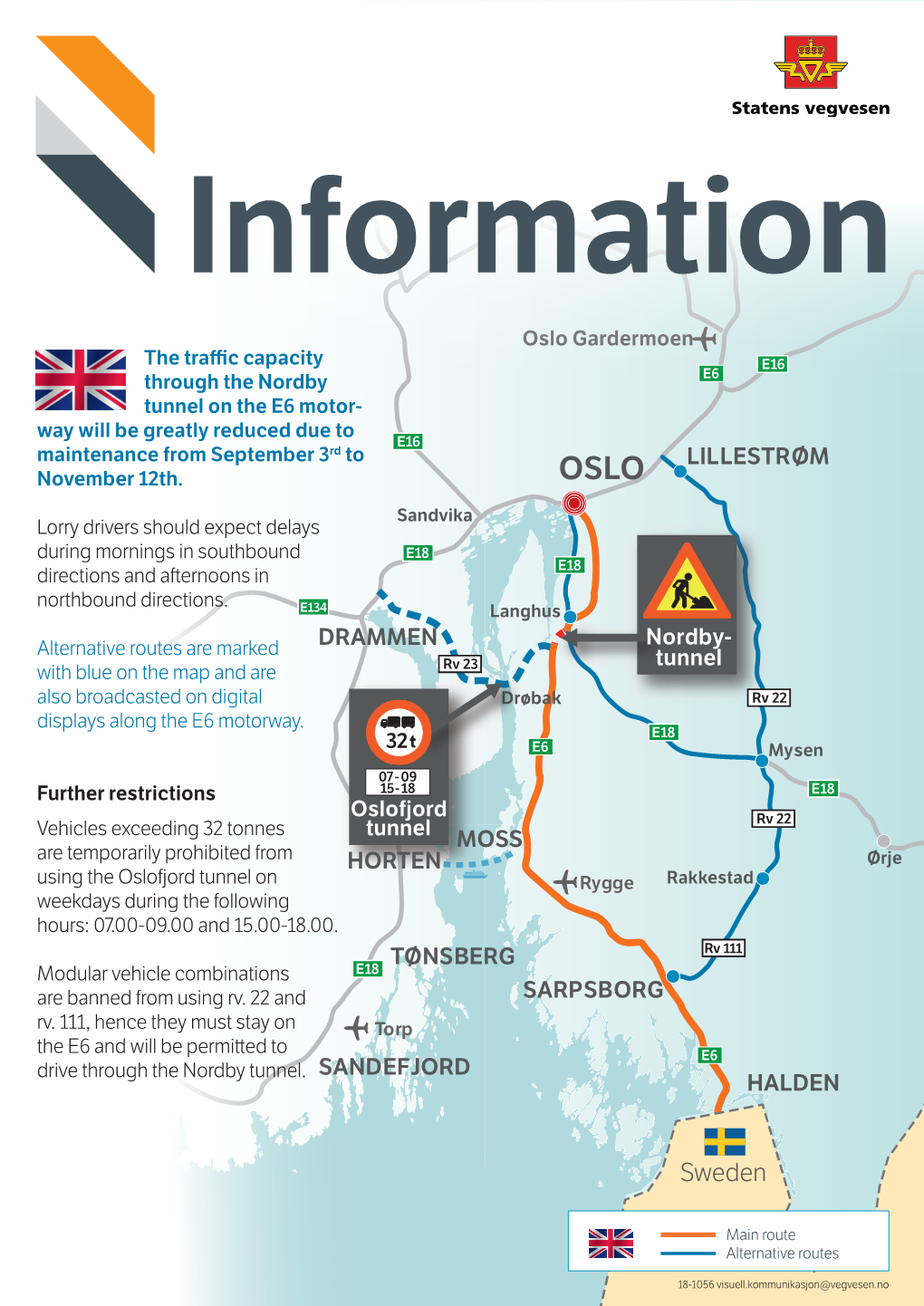 18-1056 Info Til Utenlandske Infoark Nordby Tunnel.Indd