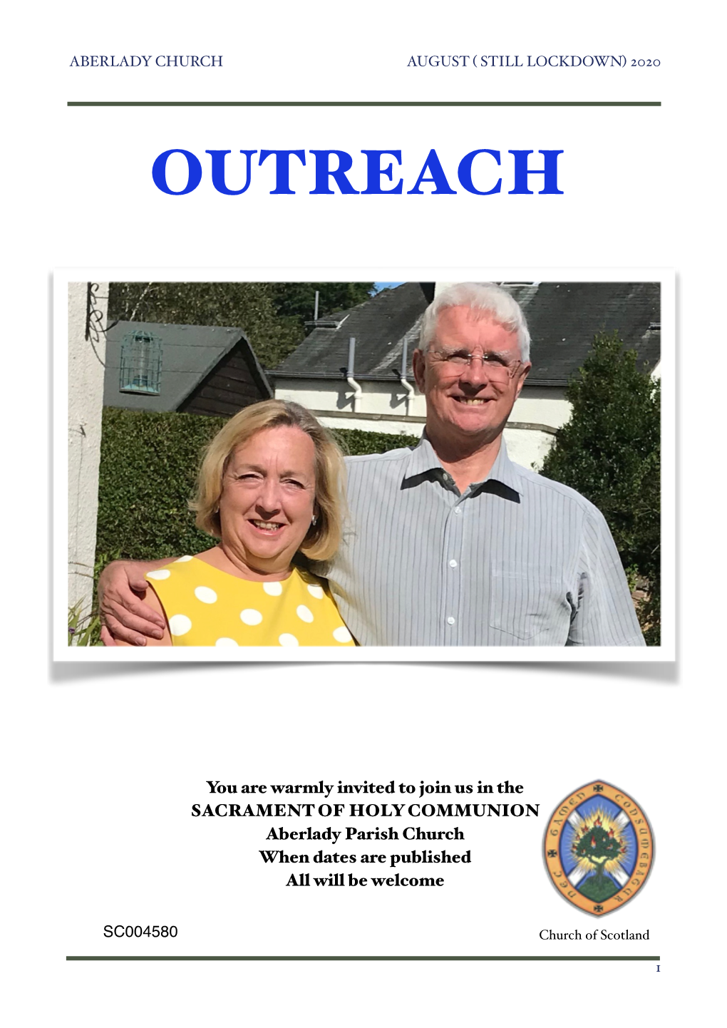 OUTREACH August 2020