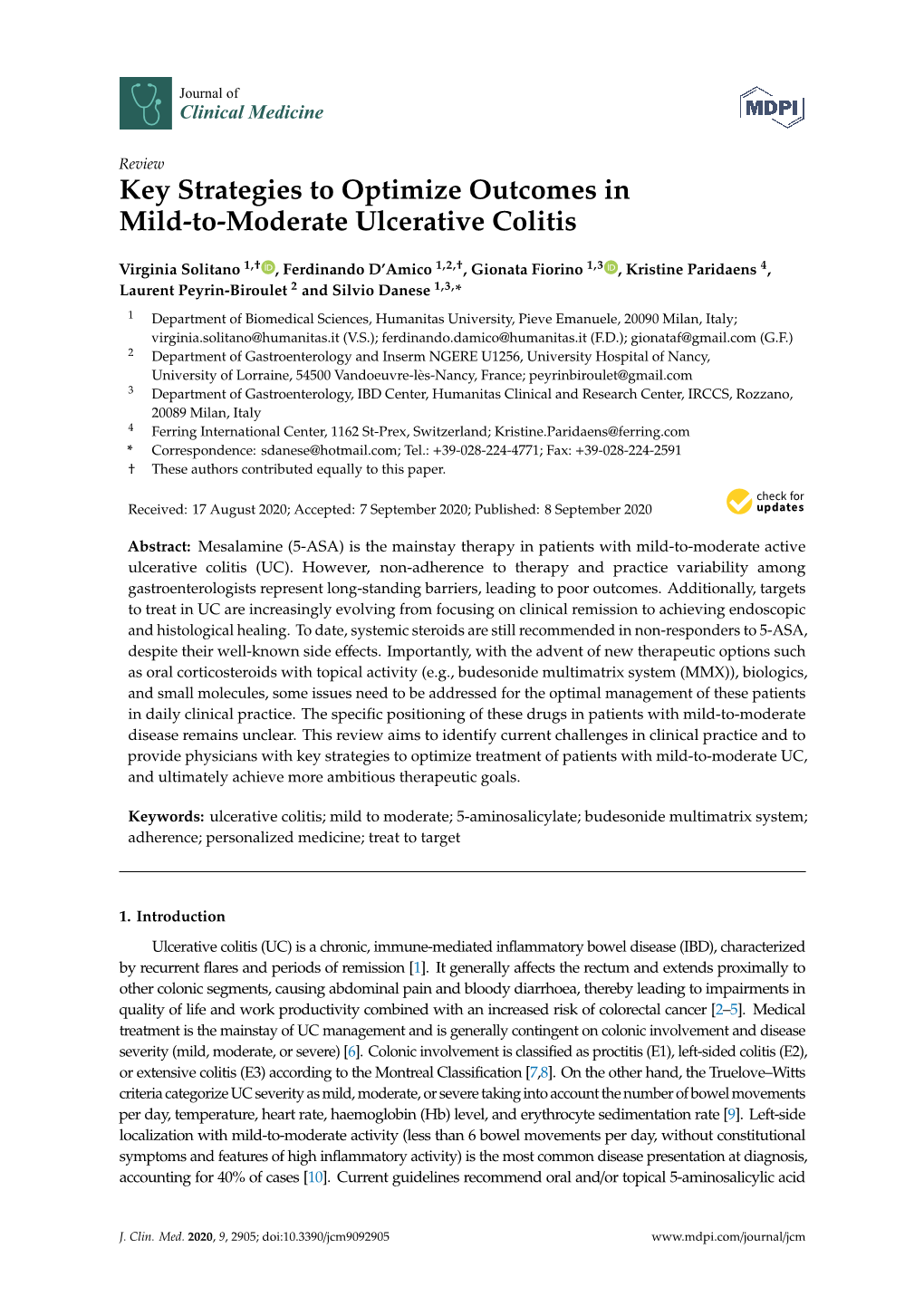 Key Strategies to Optimize Outcomes in Mild-To-Moderate Ulcerative Colitis