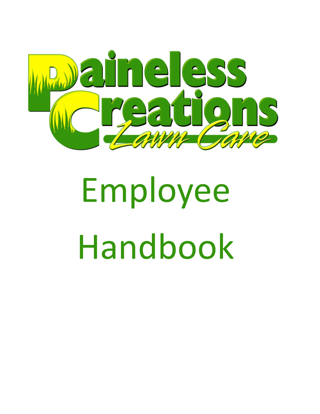 EMPLOYEE HANDBOOK (Template)