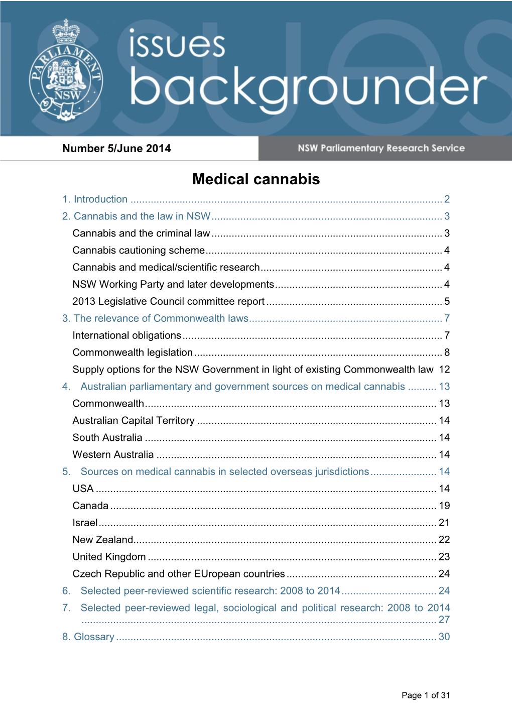 Medical Cannabis 1