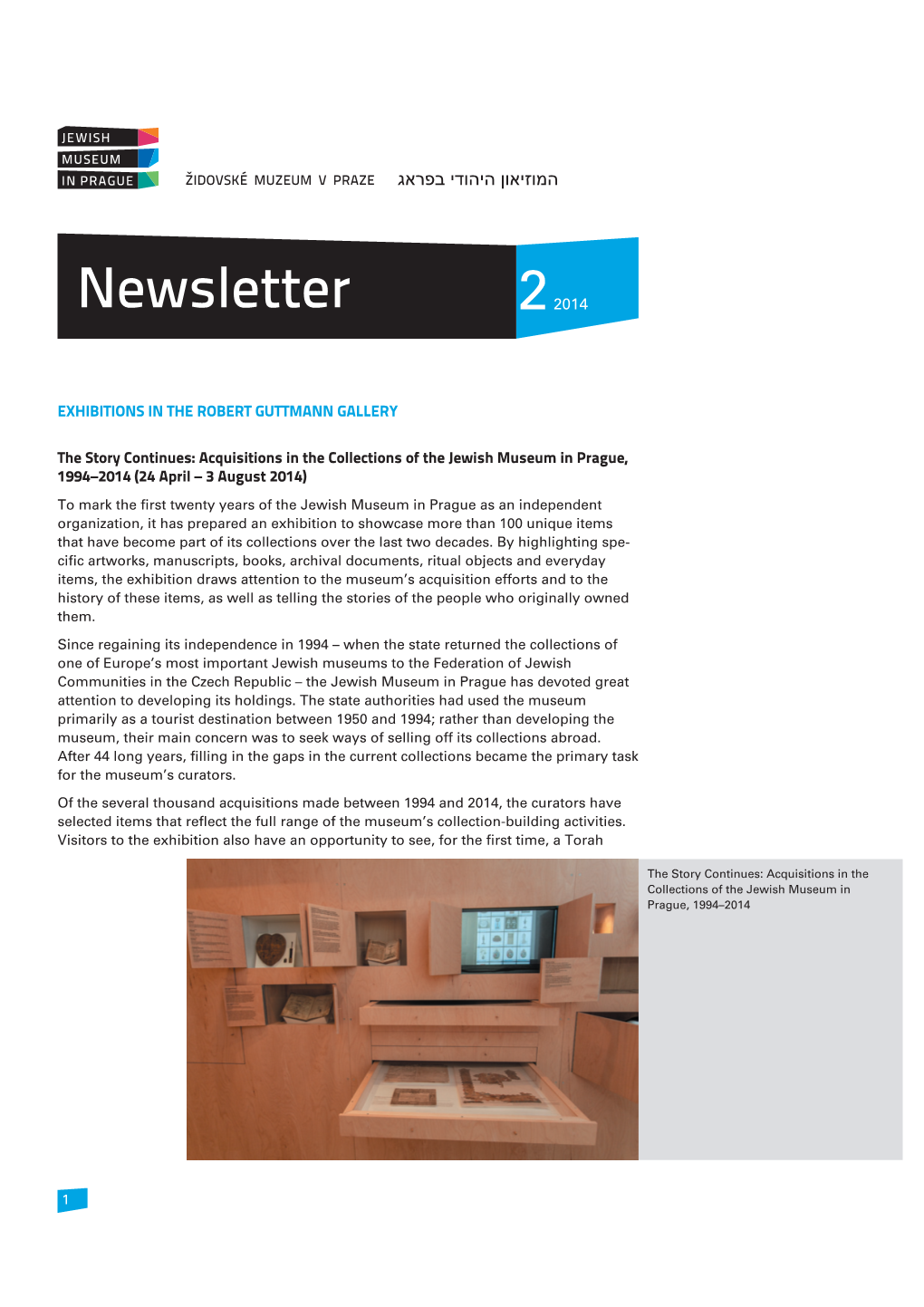 Newsletter 2 2014