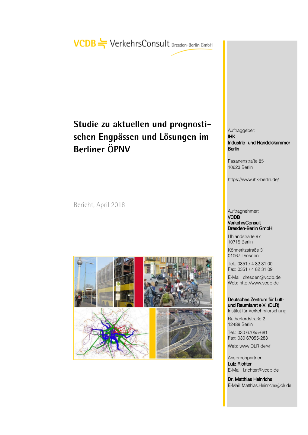 Studie Zu ÖPNV Engpässen Und Lösungen