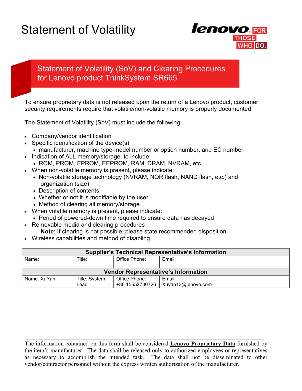 Non-Volatile Memory Is Properly Documented